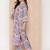 Floral Printed Regular Kurta with Trousers