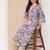 Floral Printed Regular Kurta with Trousers