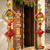 handmade parrot shubh labh hanging decorative home festive decor (pack of 2)