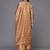 Women Coral Printed Regular Chanderi Silk Kurta with Trousers & With Dupatta