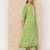 Floral Printed Mirror Work Pure Cotton Kurta With Palazzos & Dupatta