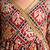 Sishu girls red & mustard patola print cotton angarakha kurta with pant