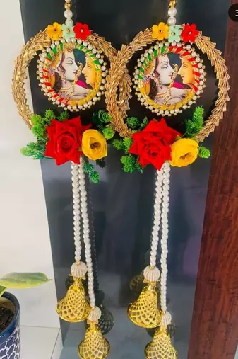 handmade wall hanging gift for home decoration festive home hanging decorations (pack of 2)