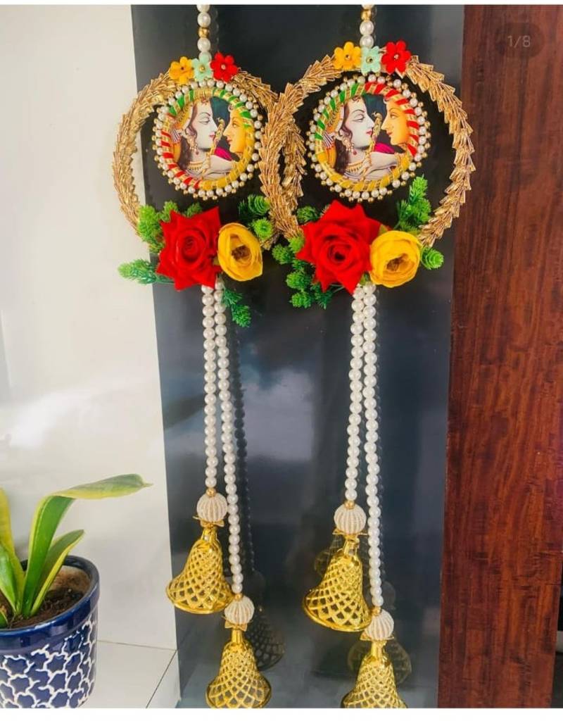handmade wall hanging gift for home decoration festive home hanging decorations (pack of 2)