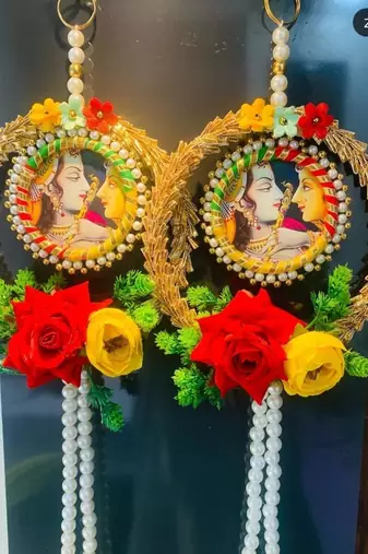 handmade wall hanging gift for home decoration festive home hanging decorations (pack of 2)