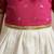 Sishu girls pink chanderi silk zari a-line bow dress