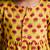 Sishu girls yellow floral print cotton a-line dress
