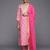 Leheriya Printed Gotta Patti Kurta with Trousers & Dupatta