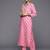 Leheriya Printed Gotta Patti Kurta with Trousers & Dupatta