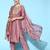 Women Mauve Embroidered Kurta With Trousers & Dupatta