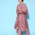 Women Mauve Embroidered Kurta With Trousers & Dupatta