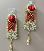 handmade lotus patch door hanging decorative home festive decor (pack of 2)