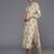 Women Green & Pink Floral Printed Pure Cotton Kurta with Trousers & Dupatta