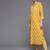 Women Mustard Yellow Ethnic Motifs Printed Sequinned Pure Cotton Kurta with Trousers & With Dupatta