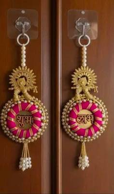 handmade door decorative hanging decorative for home decorations (pack of 2) 1