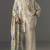 Cream cotton readymade suit with thread embroidery work