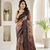yellow color multi digital hand picked kalamkari print cotton blend saree