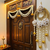 handmade wall hanging with flower & gota ball for home decoration (pack of 2)