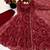 Women festive wear red bandhani anarkali kurti with bottom & dupatta