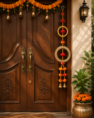 handmade door hanging decorative traditional for home decorations (pack of 2) 3