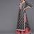 Women Grey Ethnic Motifs Printed Kurta with Sharara