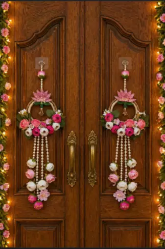 handmade decorative traditional hanging  toran for decoration (pack of 2)