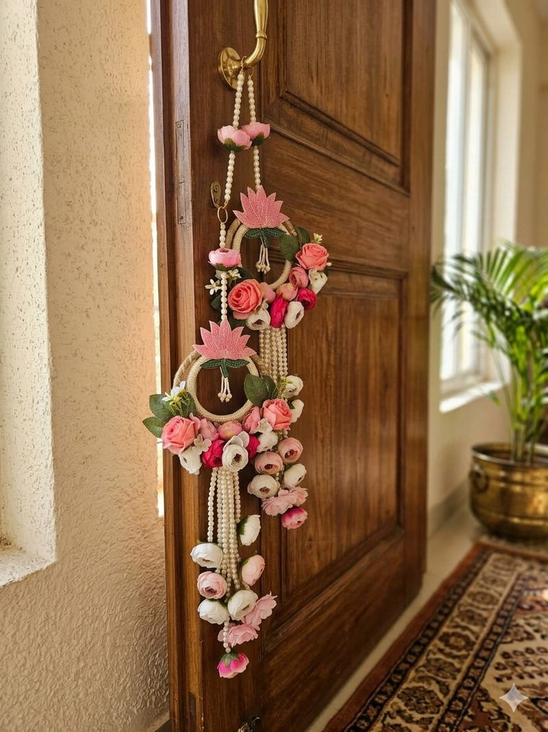 handmade decorative traditional hanging  toran for decoration (pack of 2)