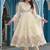 Mirror Embroidered Anarkali Kurta Paired With Trousers & Dupatta