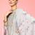 Floral Embroidered Regular Beads and Stones Kurta with Trousers & Dupatta