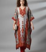 Women Ethnic Motifs Printed Regular Kurta with Trousers