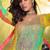 Yellow embroidered chinon silk haldi wear readymade palazzo suit