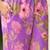 Lavendar Floral Printed Mandarin Collar Straight Pure Cotton Kurta With Trousers