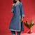 Women Floral Embroidered Sequinned Kurta with Trousers & Dupatta