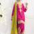 Rani pink chinon embroidered zari & sequins palazzo  readymade suit set