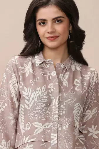 Floral Printed Kurta with Trousers