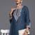 Ethnic Motifs Embroidered Regular Sequinned Kurta with Trousers & With Dupatta
