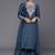 Ethnic Motifs Embroidered Regular Sequinned Kurta with Trousers & With Dupatta