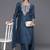 Ethnic Motifs Embroidered Regular Sequinned Kurta with Trousers & With Dupatta