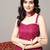 Floral Embroidered Shoulder Strap Regular Kurta with Sharara