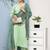 Women Green Kurta with Palazzos & With Dupatta