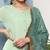 Women Green Kurta with Palazzos & With Dupatta