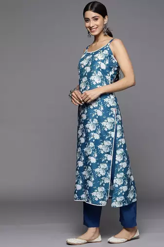 Women Ethnic Motifs Printed Kurta With Trousers & With Dupatta