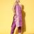 Women Floral Silk Blend Woven Metallic Kurta Set