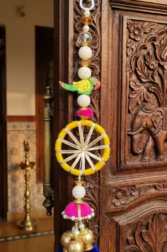 handmade door hanging decorative traditional for home decorations (pack of 2)