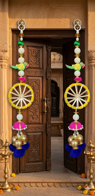 handmade door hanging decorative traditional for home decorations (pack of 2) 2