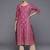 Women Purple Ethnic Motifs Printed Pure Cotton Kurta with Trousers