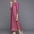 Women Purple Ethnic Motifs Printed Pure Cotton Kurta with Trousers