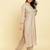 Floral Embroidered Regular Beads and Stones Kurta With Trousers & Dupatta