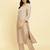 Floral Embroidered Regular Beads and Stones Kurta With Trousers & Dupatta