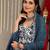 Floral Printed V-Neck Pure Cotton Empire A-Line Kurta & Palazzo With Dupatta
